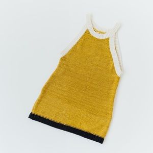 Anthropologie Halter Knit Blouse